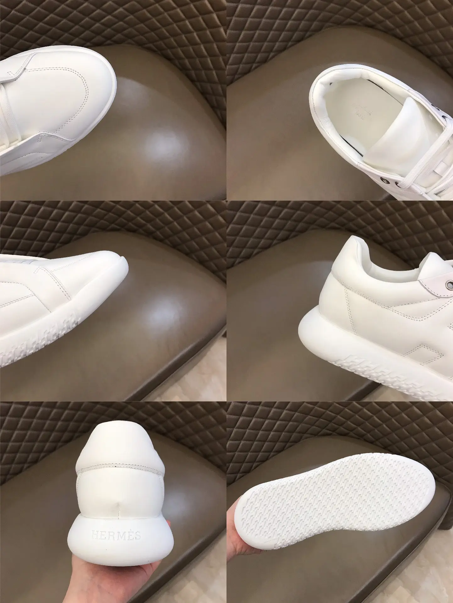 Hermès H 2020 White Sneakers –  Replica Hermes Shoes Edition Trendsetting 98