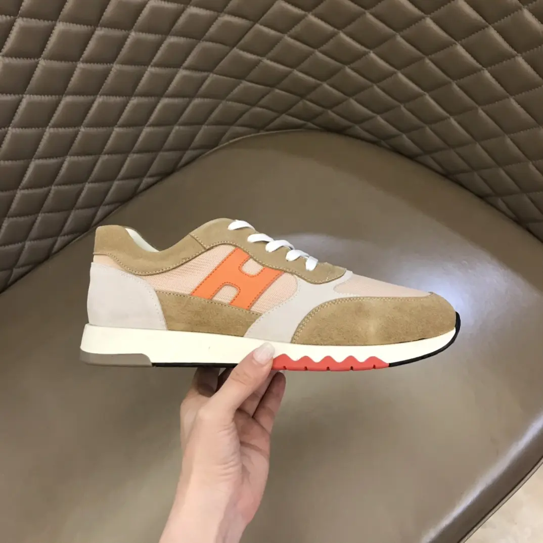 Hermès H2022  Sneakers, Beige Orange – Premium Rep Shoes, Replica Hermes Edition Thermal 93