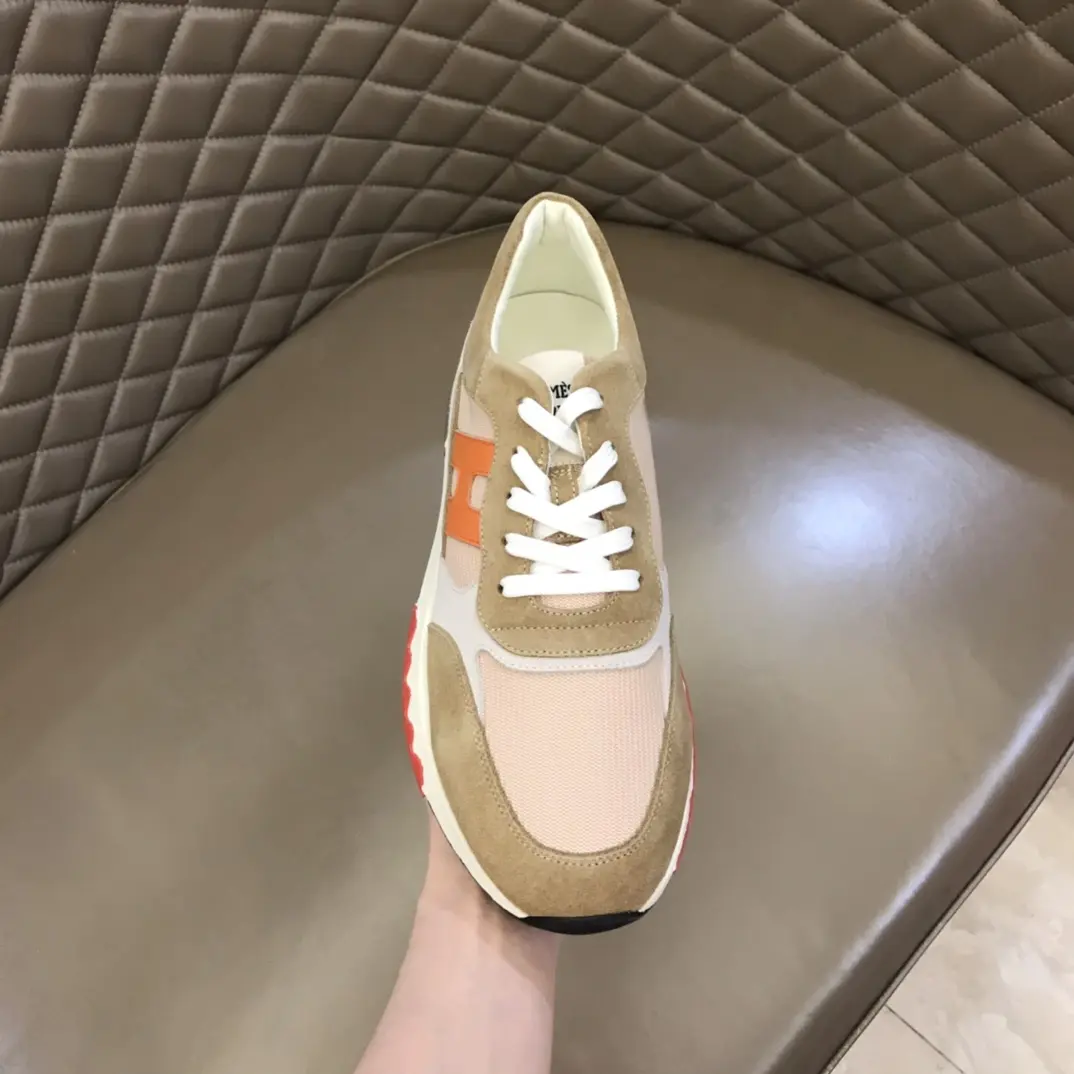 Hermès H2022  Sneakers, Beige Orange – Premium Rep Shoes, Replica Hermes Edition Thermal 93