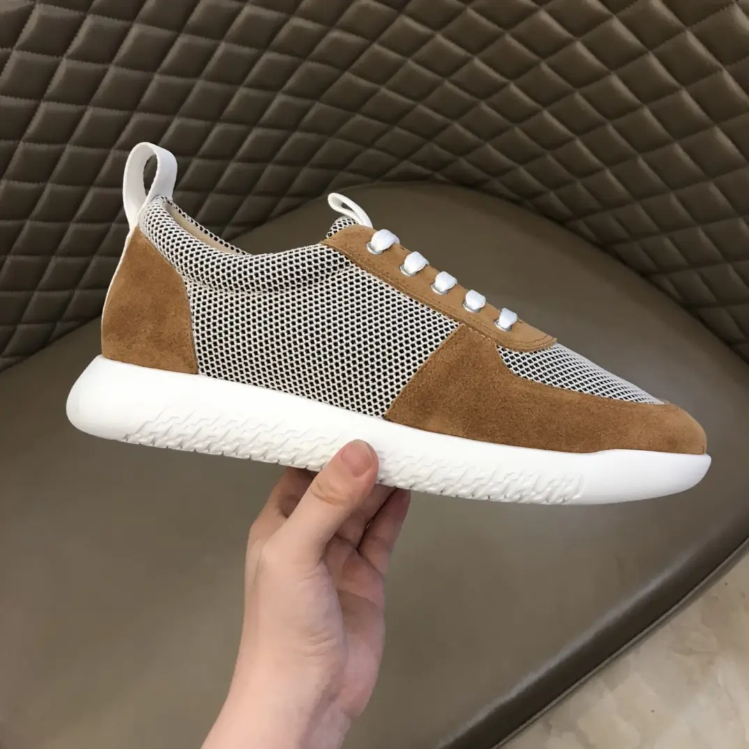 Hermès Spring Summer Sneakers, Brown White –  Replica Hermes Edition Durable 91