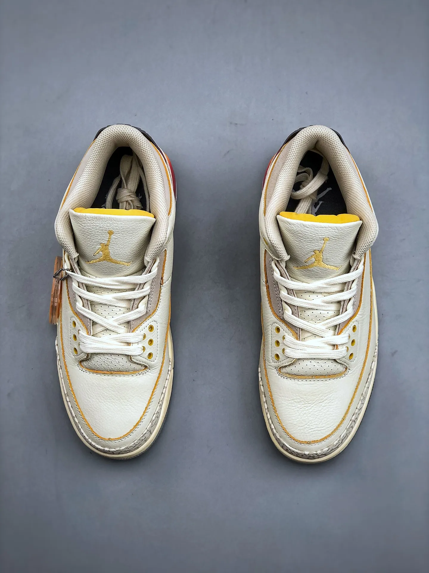 J.Balvin x Air Jordan 3 Retro ‘Rainbow Gradient’ – Cream Orange Multicolor – High-Top Rep Shoes & Replica Nikes FreshLook 1191