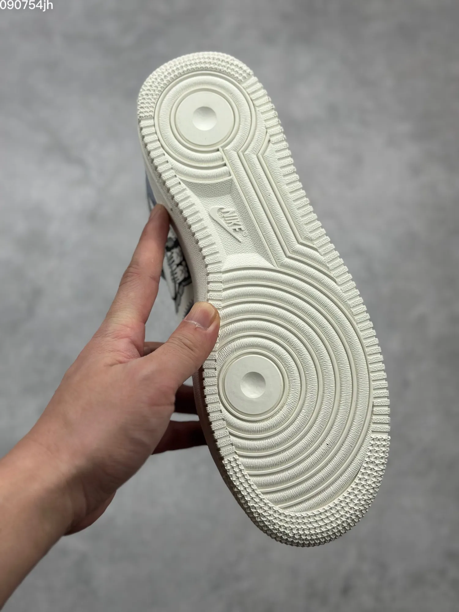 Kaws x Nike Air Force 1 Mid ‘Small Companion’ Blue White Custom Rep Shoes – Best Replica Sneakers Online FashionForward 1042