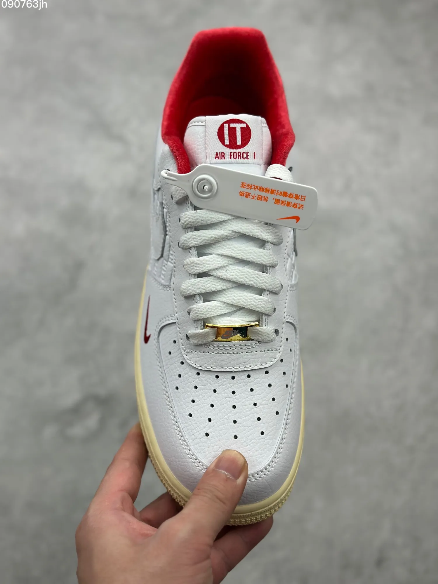Kith x Nike Air Force 1 Low ‘White Red’ – Top Rep Shoes, Best Replica Sneakers, Multiple Sizes Available WellDesigned 1038