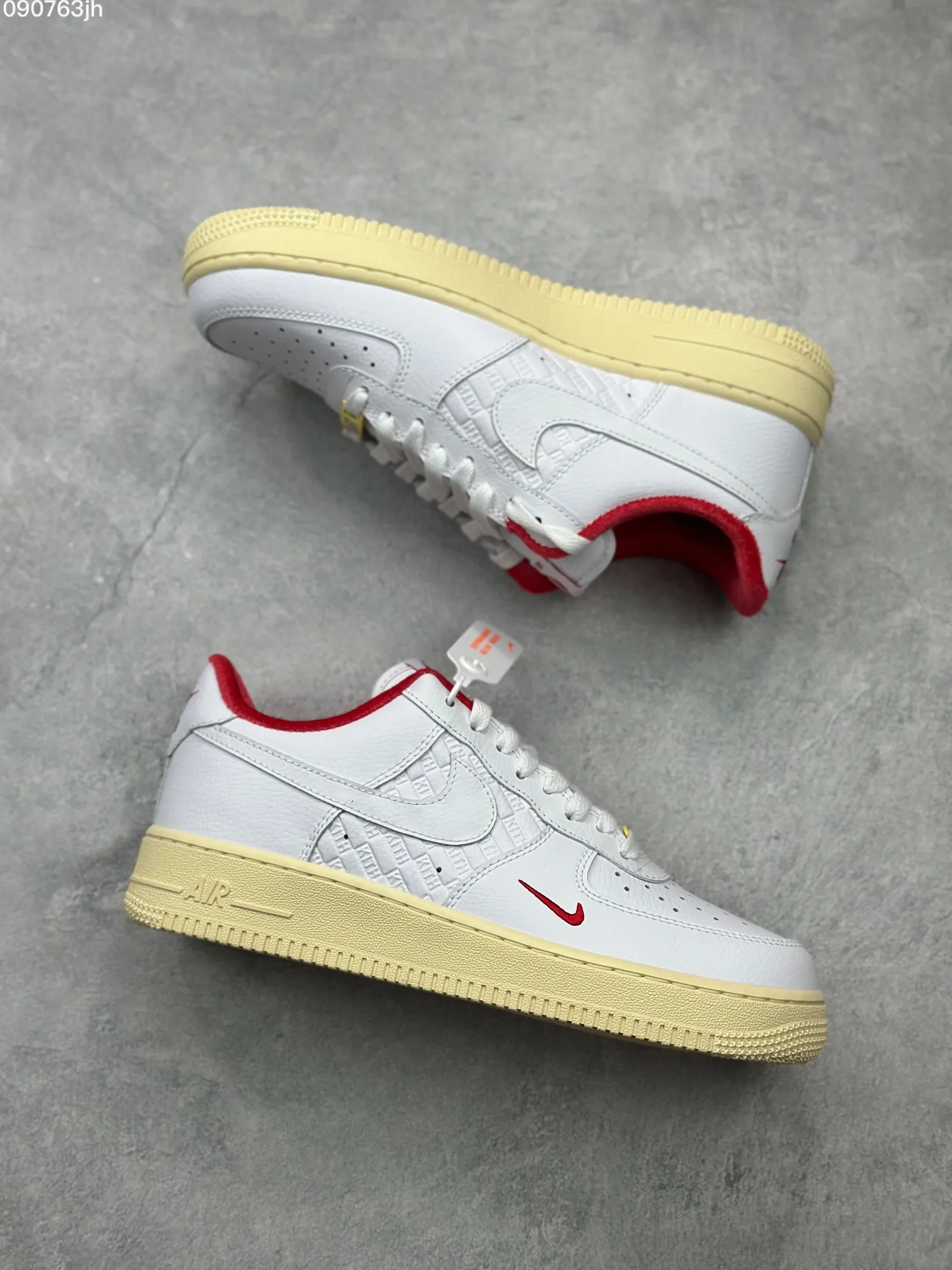 Kith x Nike Air Force 1 Low ‘White Red’ – Top Rep Shoes, Best Replica Sneakers, Multiple Sizes Available WellDesigned 1038