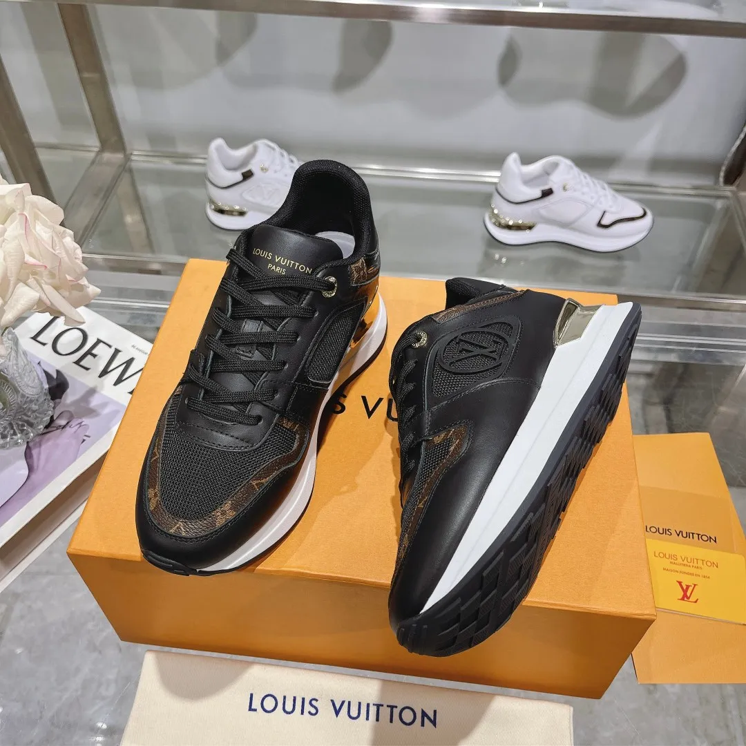 LOUIS VUITTON Neo Run Away Black Sneakers – Replica Louis Vuitton Style, Rep Shoes Edition Durable 299