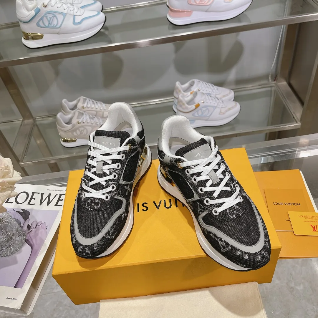 Resilient LOUIS VUITTON Neo Run Away Black Sneakers – Replica Louis Vuitton Style 295