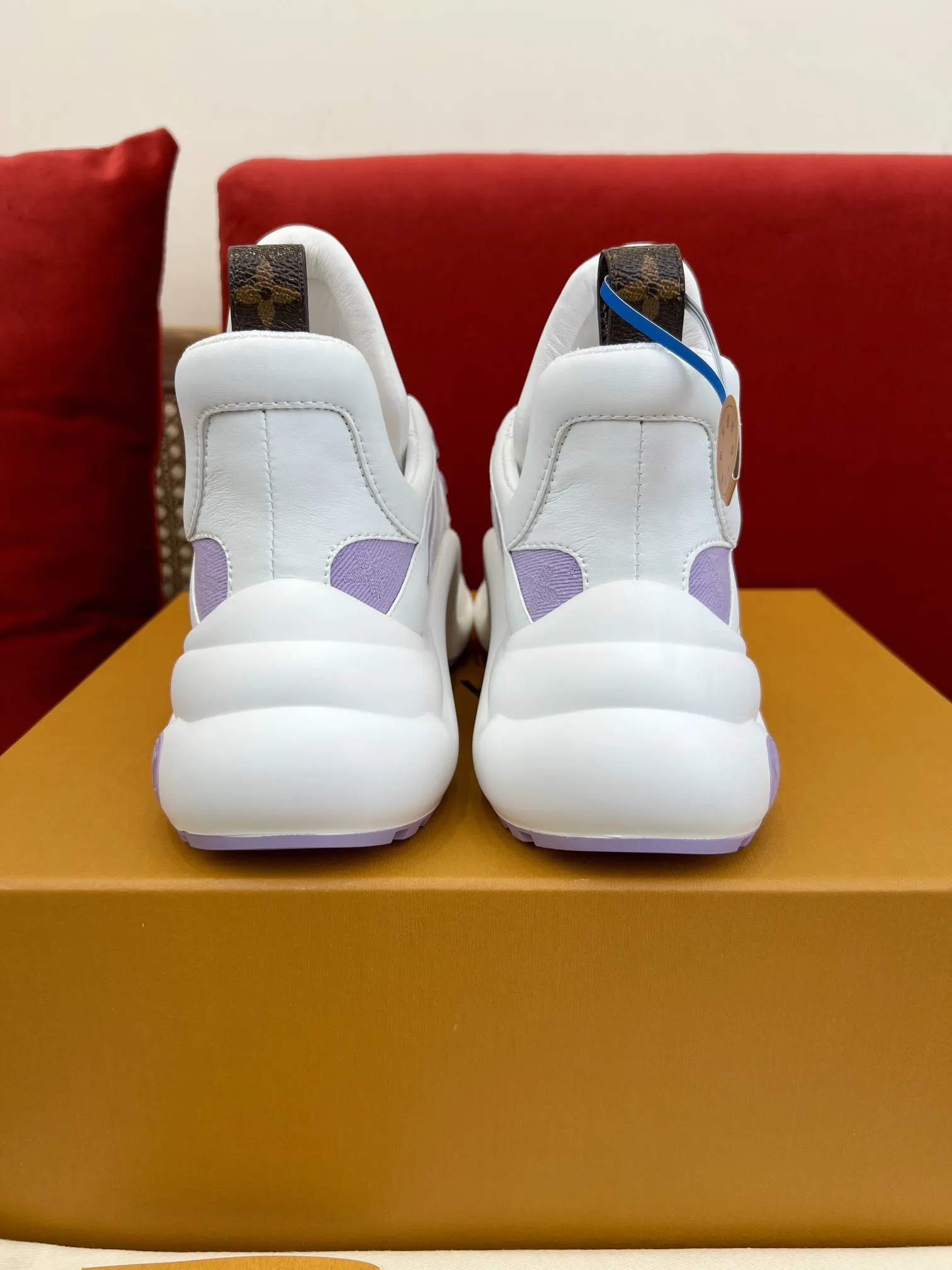 Louis Vuitton Archlight Sneakers Purple White – Replica Shoes & Louis Vuitton Replica Packable 283