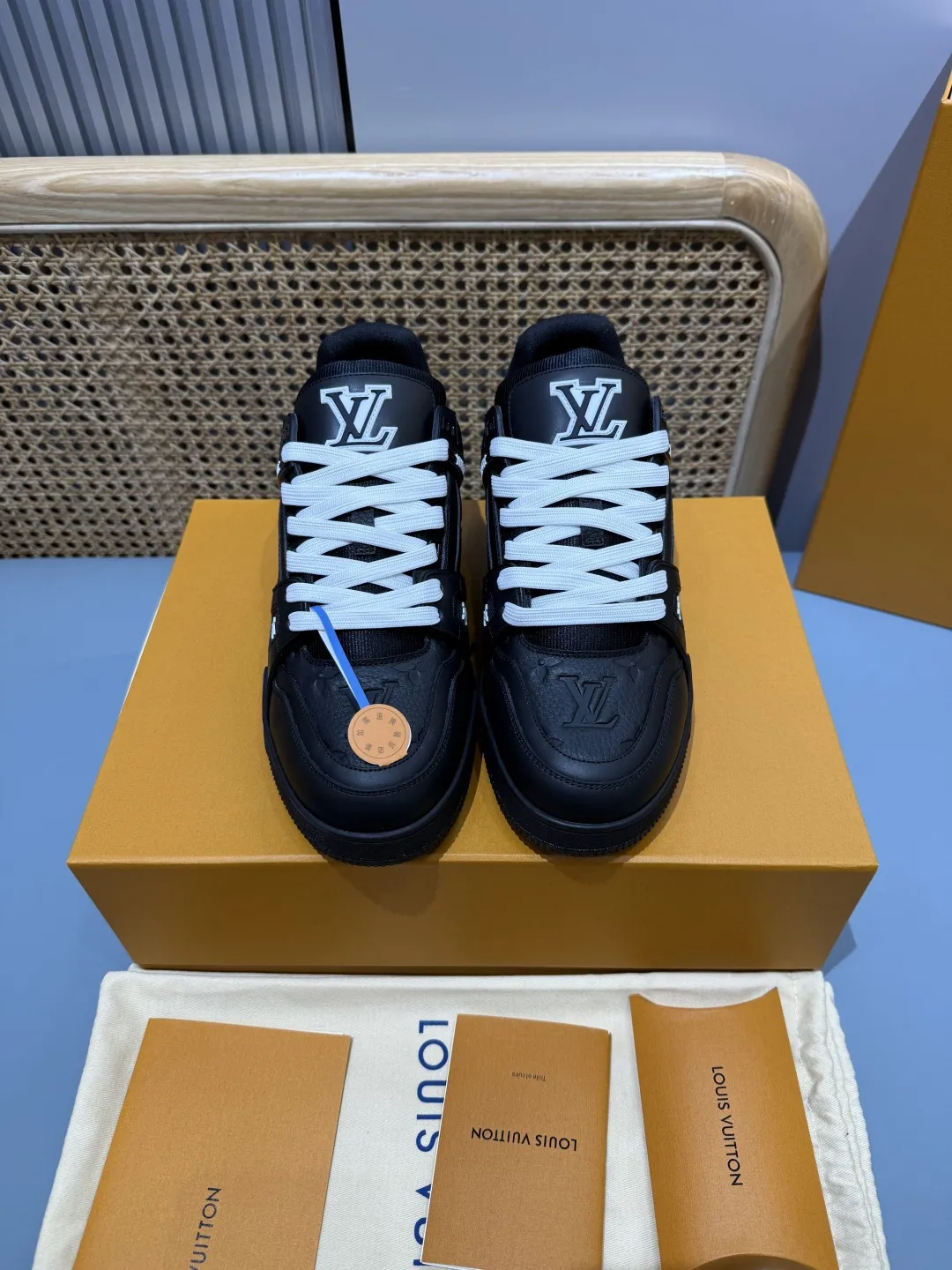 Louis Vuitton Trainer Black  Sneakers – Replica Shoes & Louis Vuitton Fake Collection Unique 395