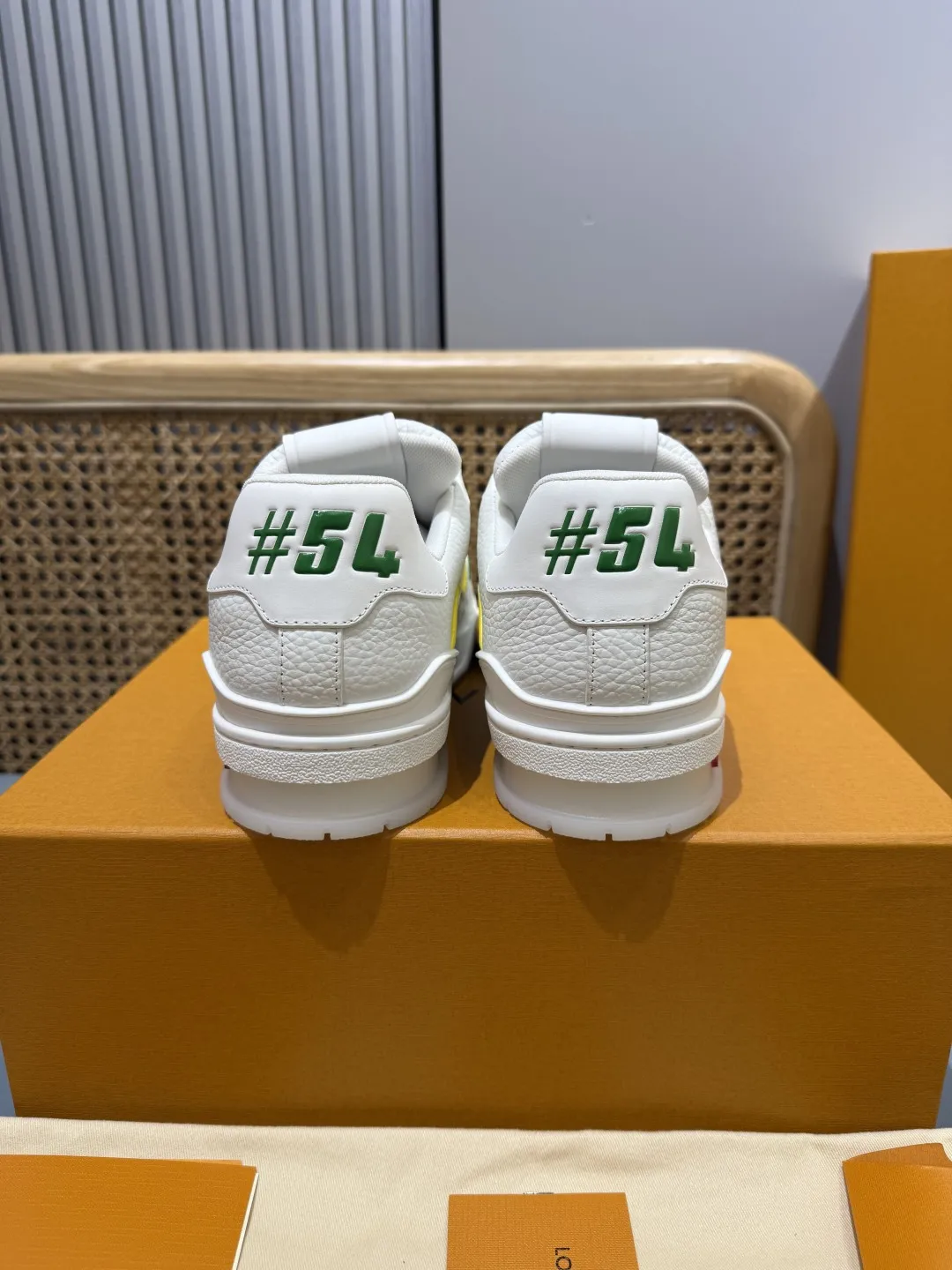 Louis Vuitton Trainer Cruise Yellow Replica Shoes –  Rep Shoes Durable 407