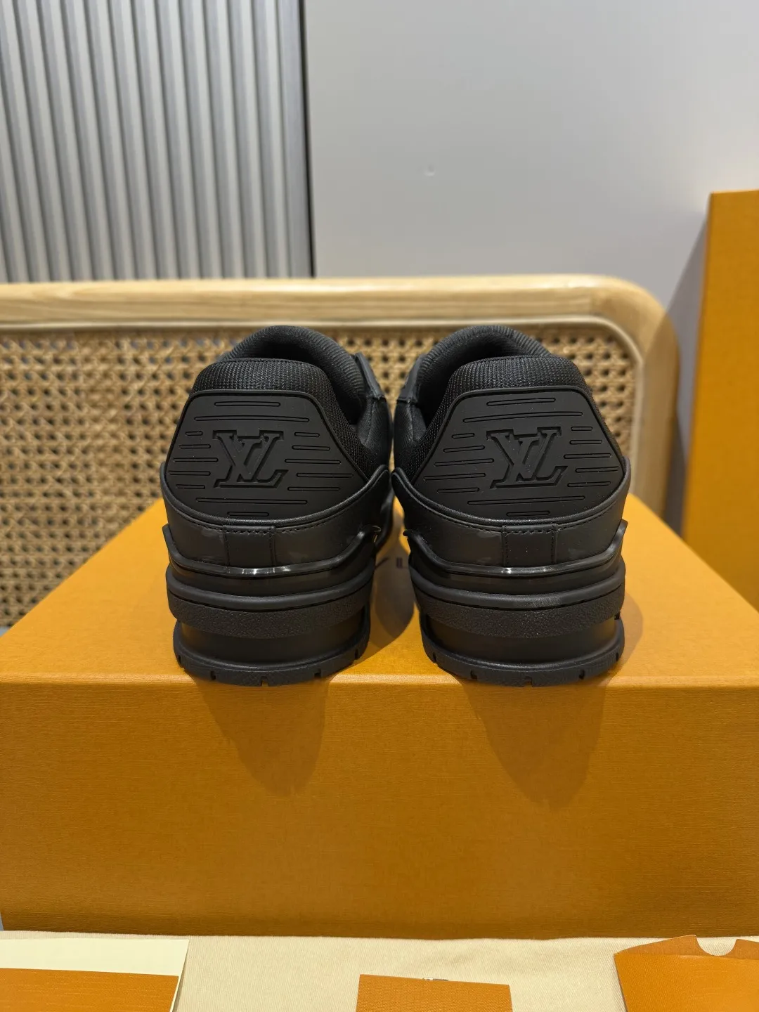 SportInspired Louis Vuitton Trainer Limited Black Replica Shoes –  Rep Sneakers 405