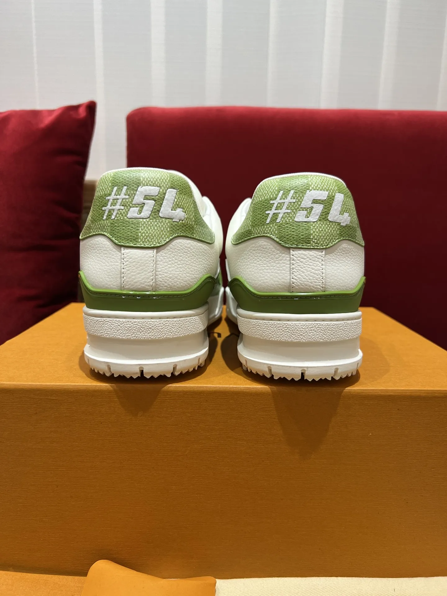 Thermal Louis Vuitton Trainer Sneaker Green White –  Replica Shoes & Rep Shoes 370