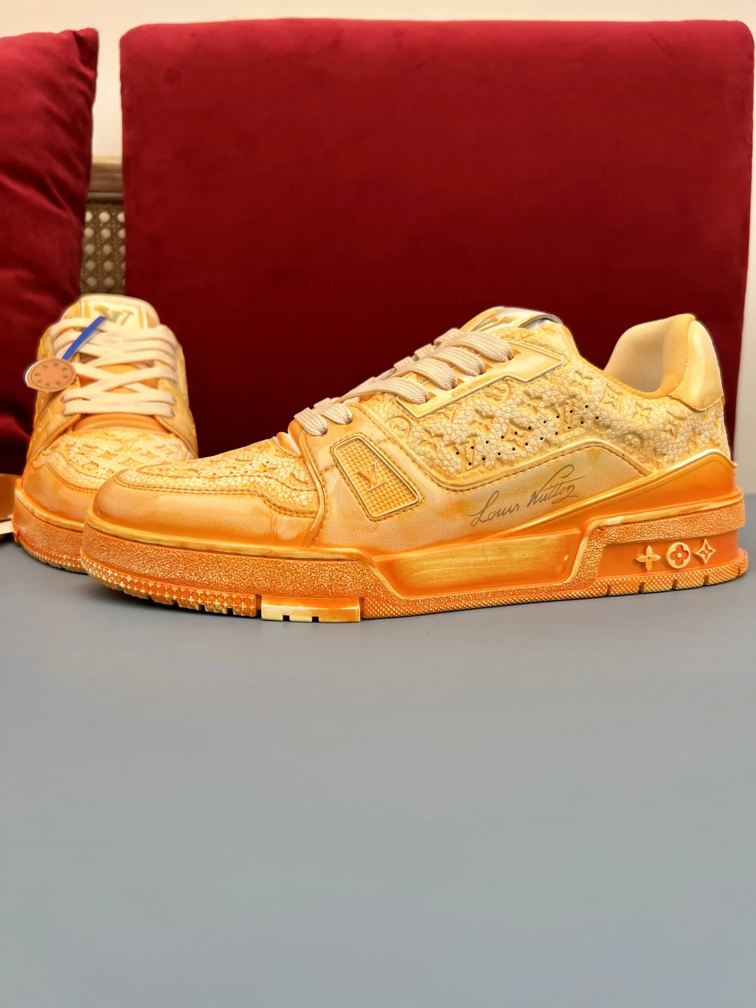 Louis Vuitton Trainer Sneaker Orange Gradient – Replica Shoes & Louis Vuitton Fake WeatherProof 311