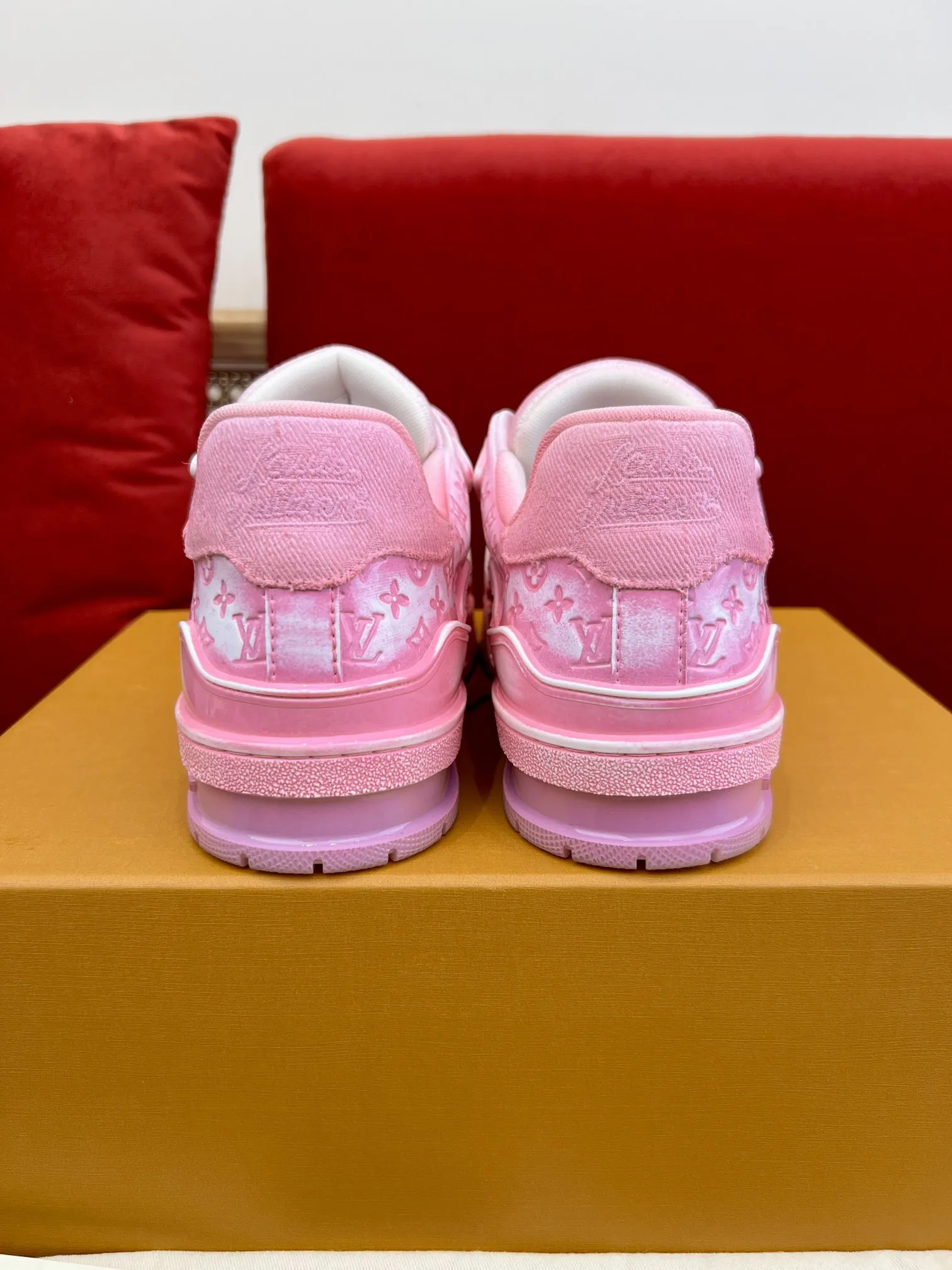 Louis Vuitton Trainer Sneaker Pink Monogram – Replica Shoes & Fake Louis Vuitton Collection Comfortable 338