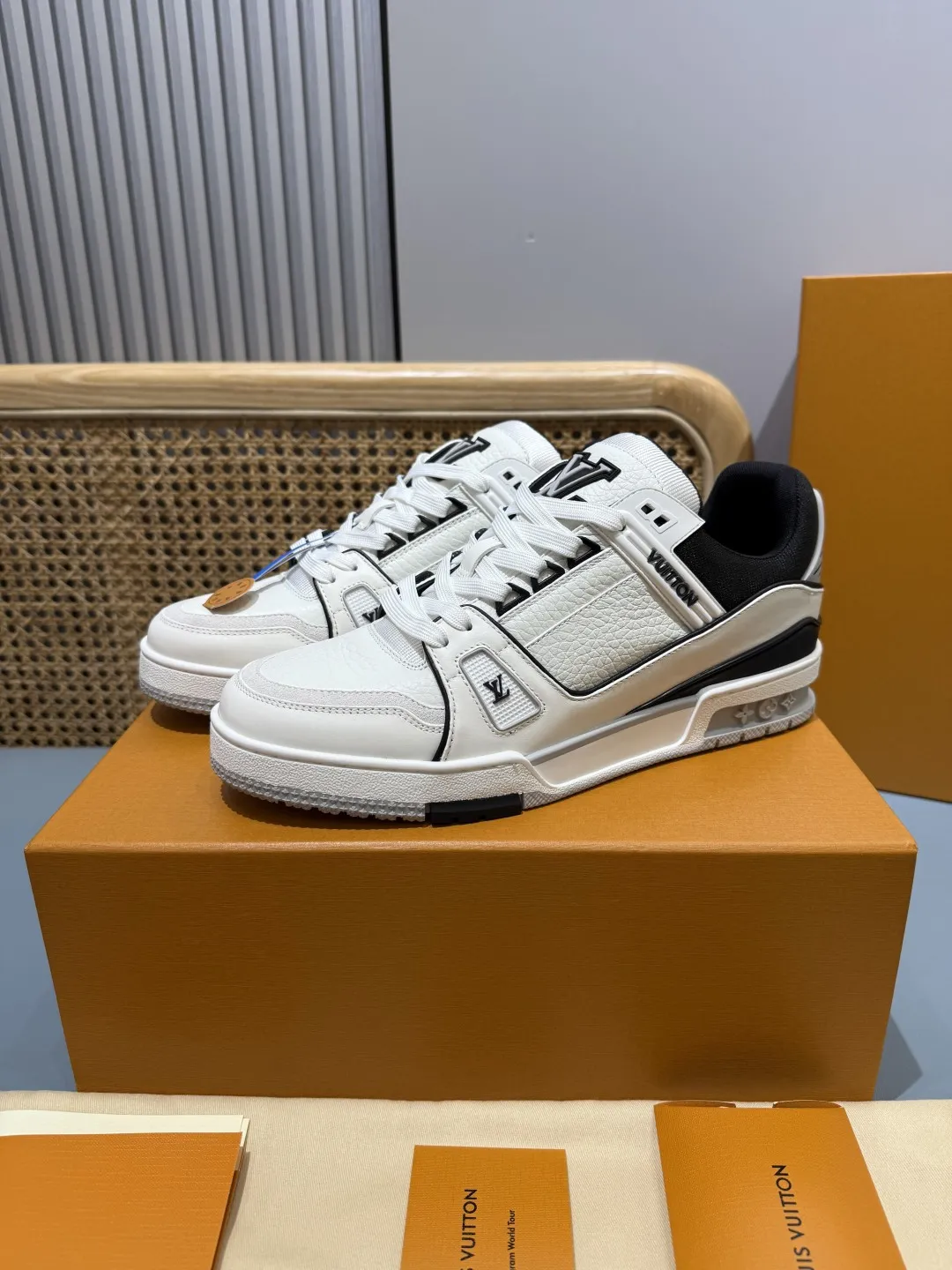 Louis Vuitton Trainer White Black Replica  Shoes – Rep Shoes & LV Replica SportInspired 379