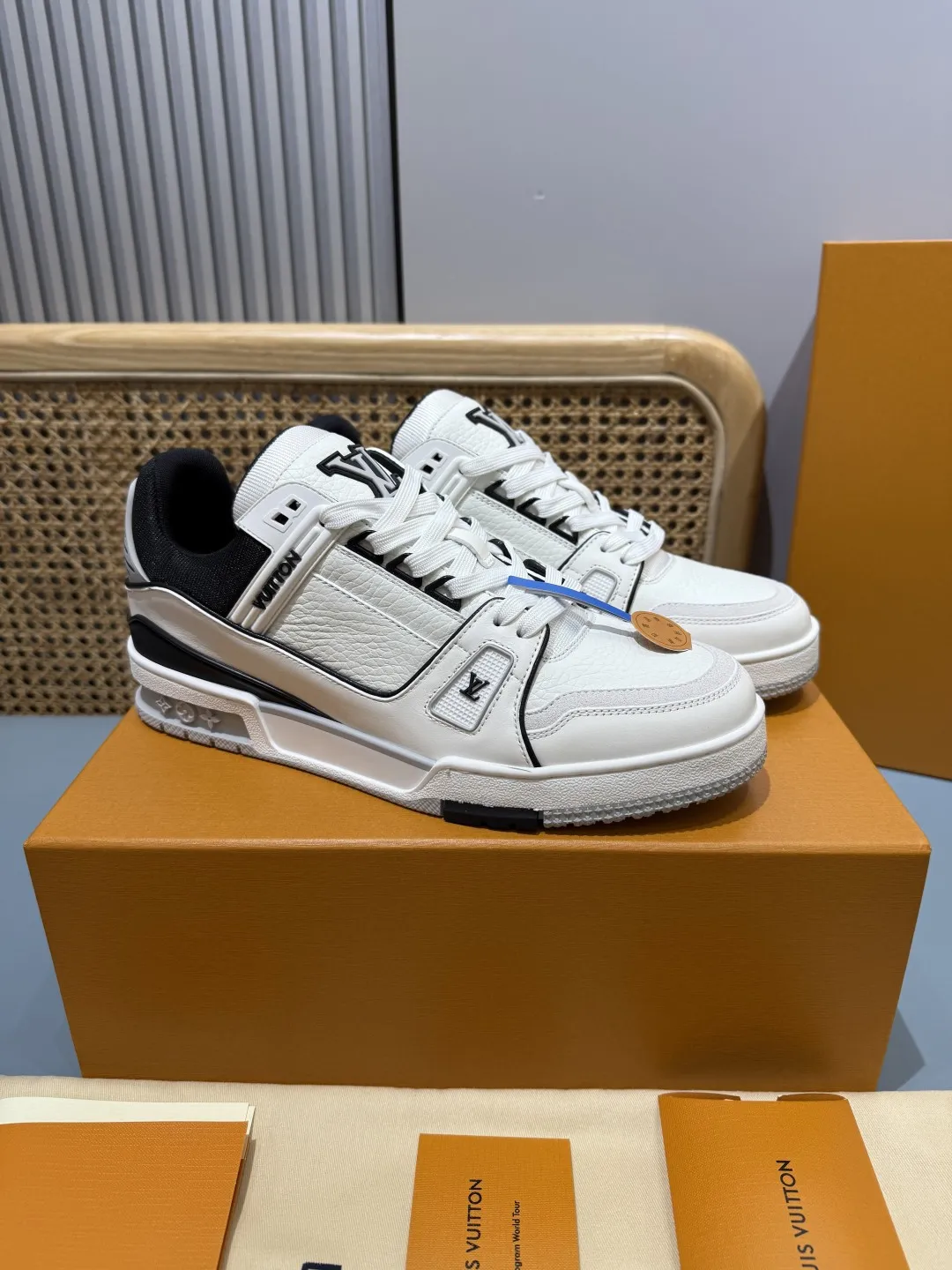 Louis Vuitton Trainer White Black Replica  Shoes – Rep Shoes & LV Replica SportInspired 379