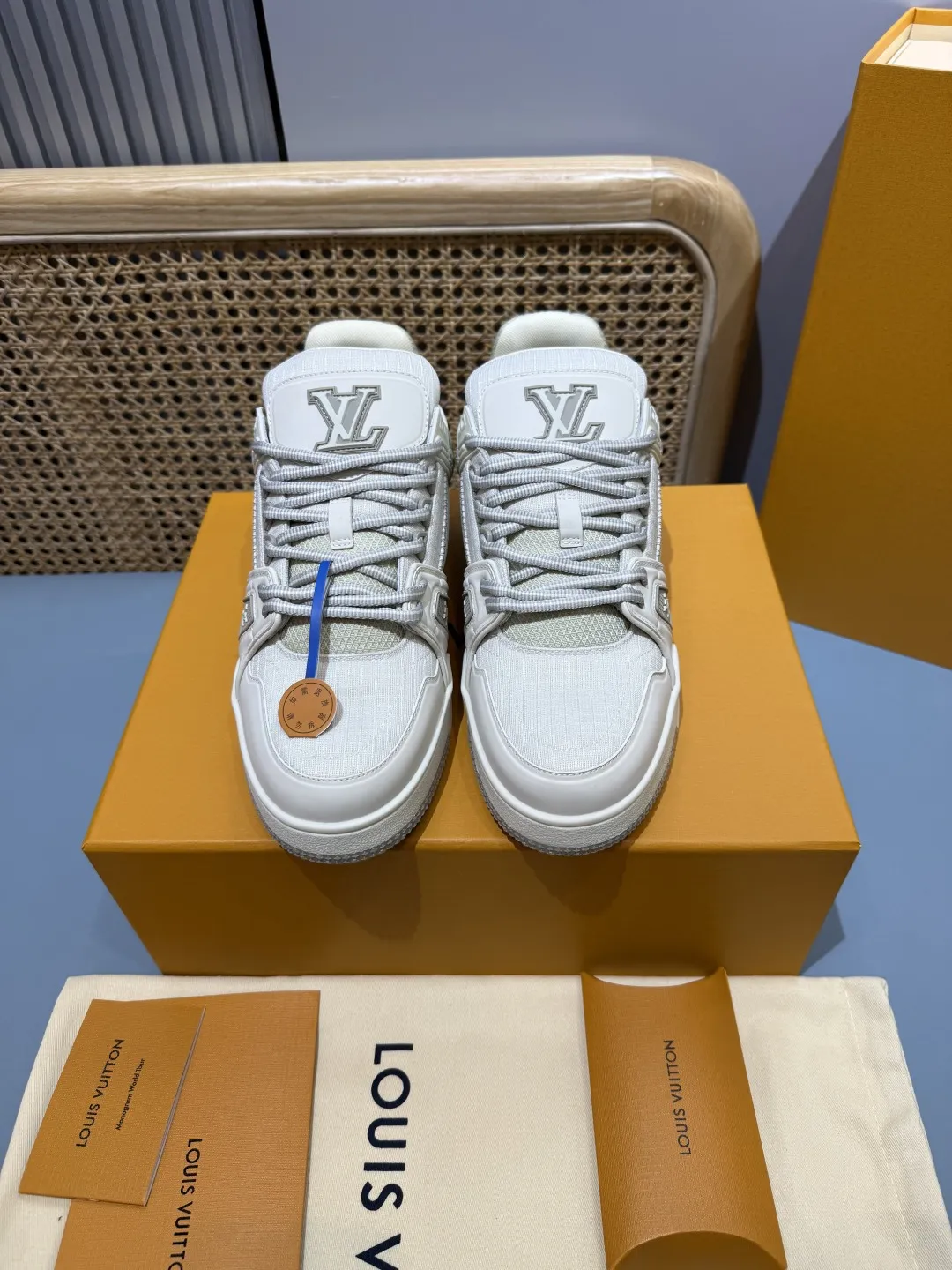 Louis Vuitton Trainer White  Sneakers – Replica Shoes & Louis Vuitton Fake Collection Durable 418