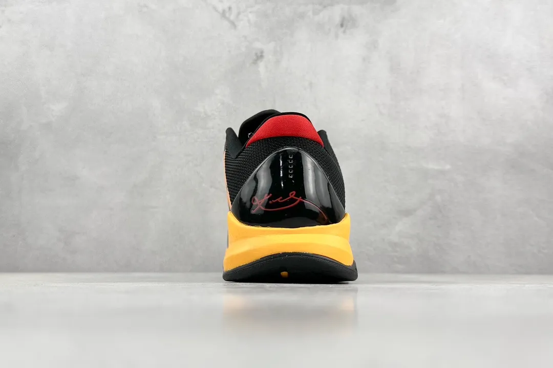 Lightweight NK Zoom Kobe 5 Collaboration – Yellow Black – Authentic Rep Shoes & Nike Replica Sneakers 1458