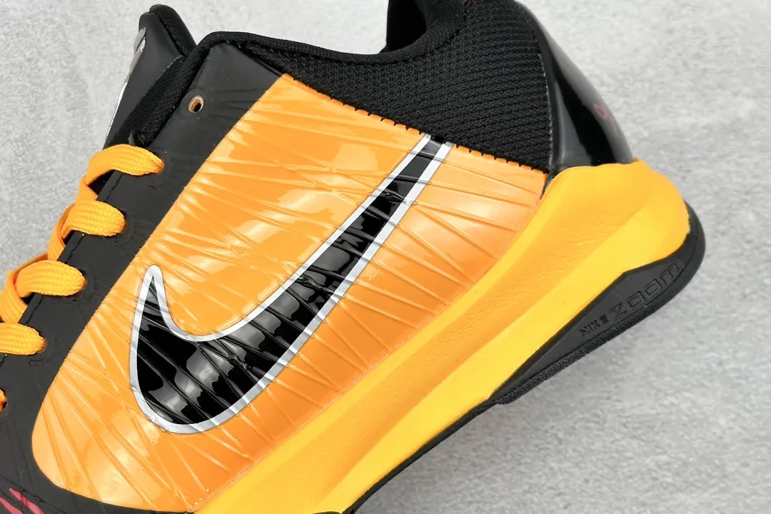 Lightweight NK Zoom Kobe 5 Collaboration – Yellow Black – Authentic Rep Shoes & Nike Replica Sneakers 1458