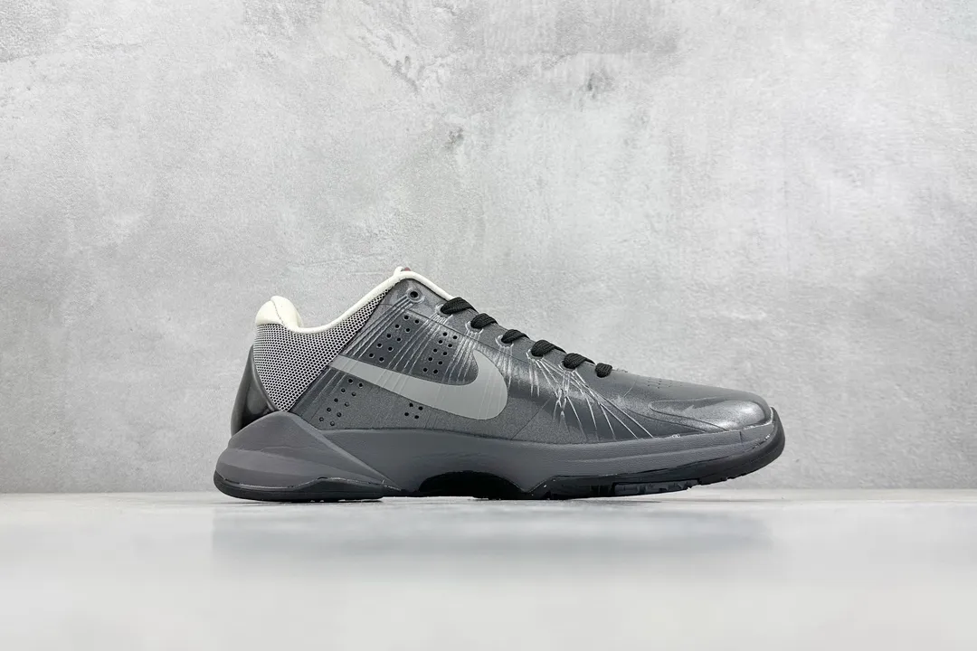 NK Zoom Kobe 5 Protro – Metallic Silver Black – High-Quality Rep Shoes with Replica Nike Design UrbanStyle 1461