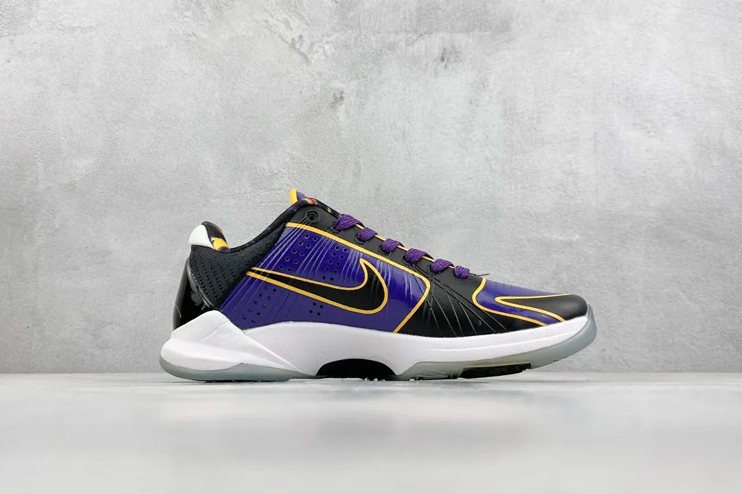 NK Zoom Kobe 5 Protro – Purple Black Yellow – High-Quality Rep Shoes with Replica Nike Style Unisex 1463