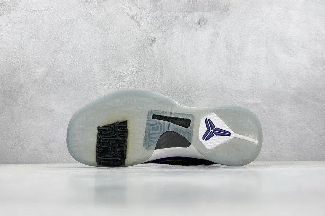 NK Zoom Kobe 5 Protro – Purple Black Yellow – High-Quality Rep Shoes with Replica Nike Style Unisex 1463