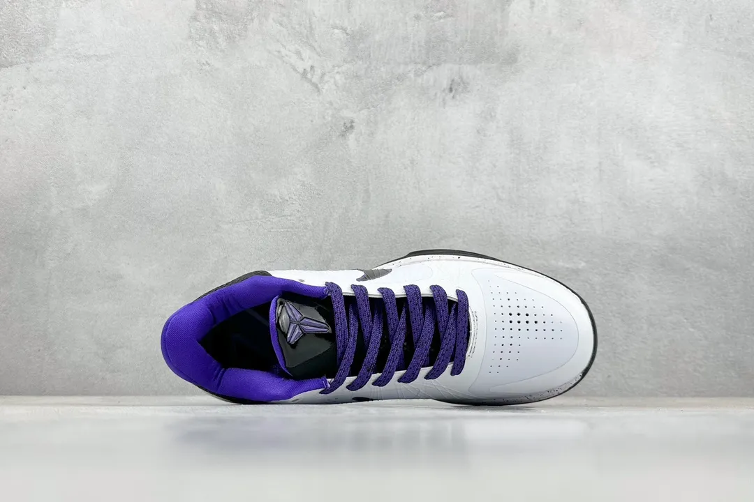 NK Zoom Kobe 5 Protro – White Purple – High-Quality Rep Shoes with Replica Nike Design Sustainable 1466