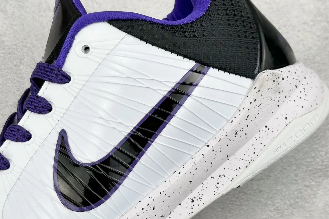 NK Zoom Kobe 5 Protro – White Purple – High-Quality Rep Shoes with Replica Nike Design Sustainable 1466