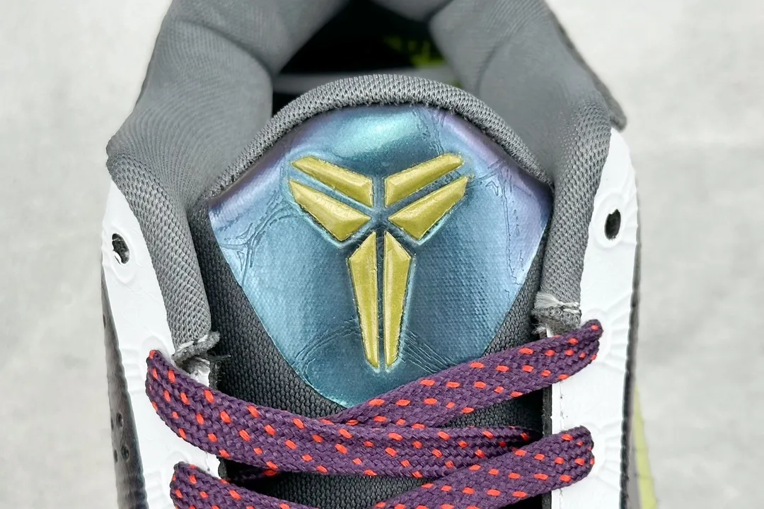 Cozy NK Zoom Kobe 5 Protro – White Yellow Blue – High-Quality Replica Shoes – Rep Basketball Sneakers – Size 1469