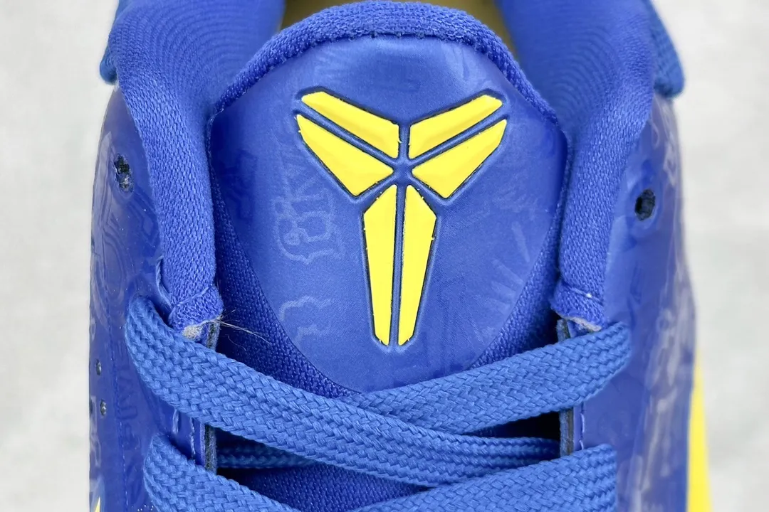 NK Zoom Kobe 5 Protro ‘Chaos’ – Blue Yellow Basketball Shoes for Men, Size 36 – Rep Shoes & Nike Replica Sneakers UrbanChic 1459