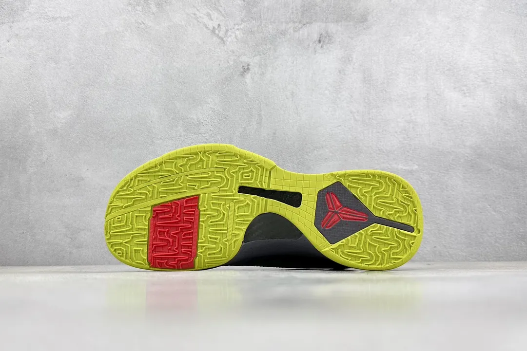 Breathable NK Zoom Kobe 5 Protro ‘Pure ’ – Grey Purple Yellow – Rep Shoes with Nike Replica Design 1453