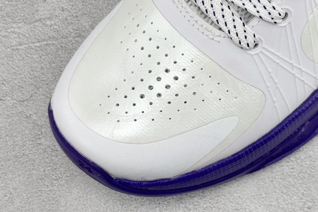 ModernLook NK Zoom Kobe 5 Pure  Edition – White Orange Purple Rep Shoes with Nike Replica Design 1456