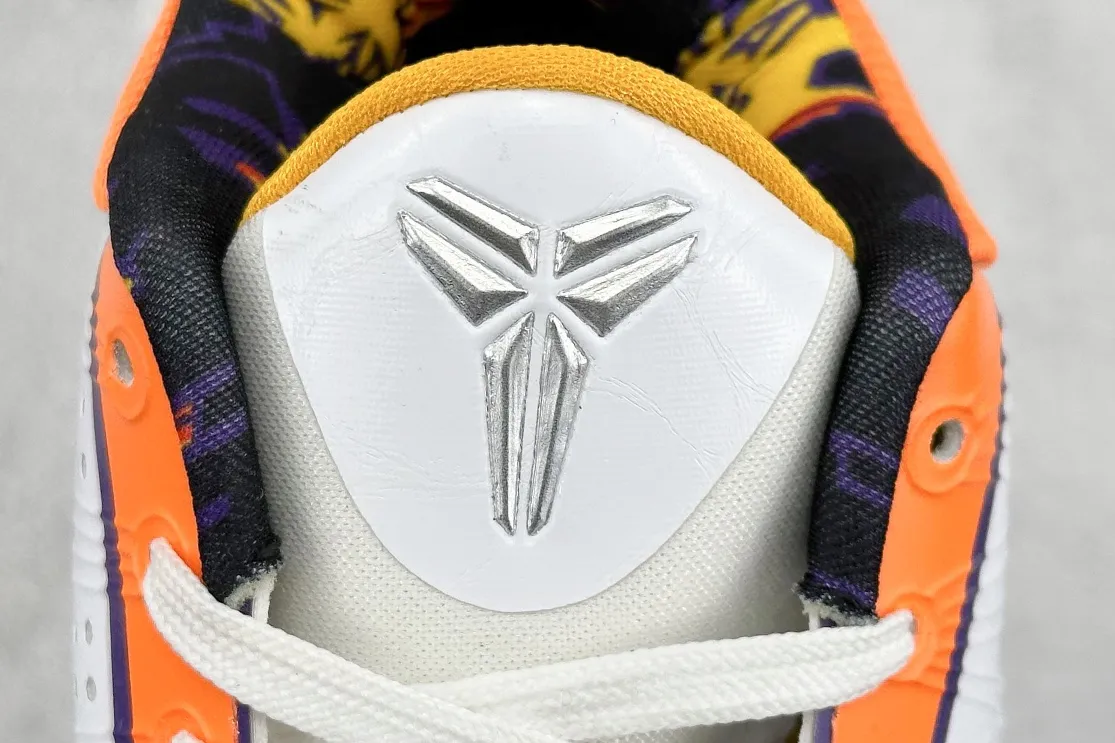 Stylish NK Zoom Kobe 5 Pure  Version – Orange White Flyknit Basketball Shoes with Replica Shoes Design (CD4991-106) Size 1455