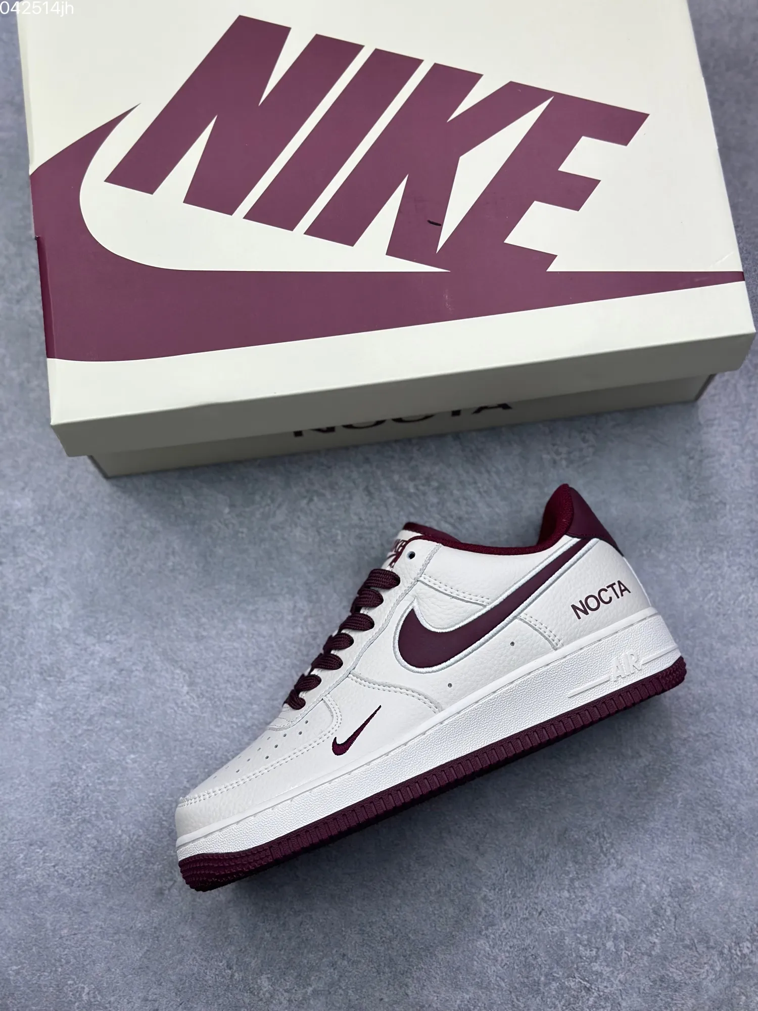 NOCTA x Nike Air Force 1 Low ‘Burgundy’ – Limited Edition Rep Shoes with  High Quality Replica Design Youthful 1074