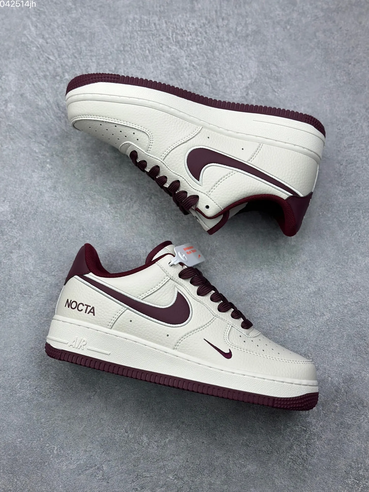 NOCTA x Nike Air Force 1 Low ‘Burgundy’ – Limited Edition Rep Shoes with  High Quality Replica Design Youthful 1074