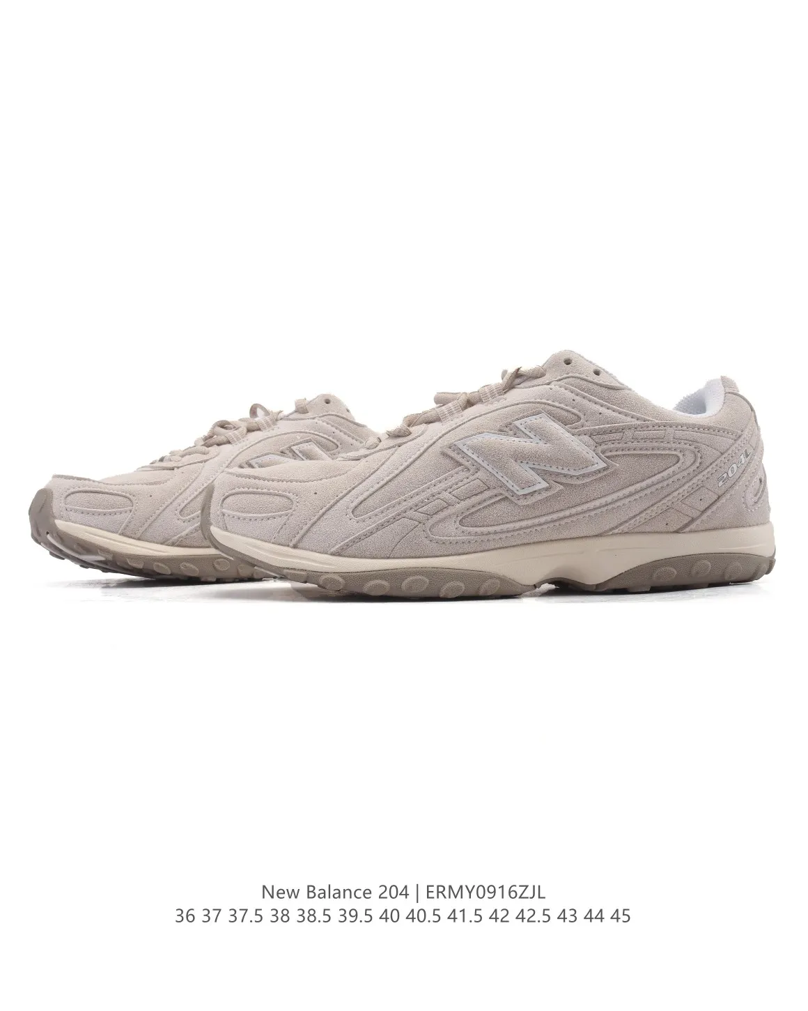 OdorResistant New Balance 204L Beige Retro Sneakers – High Quality NB Replicas & Replica New Balance Shoes 117