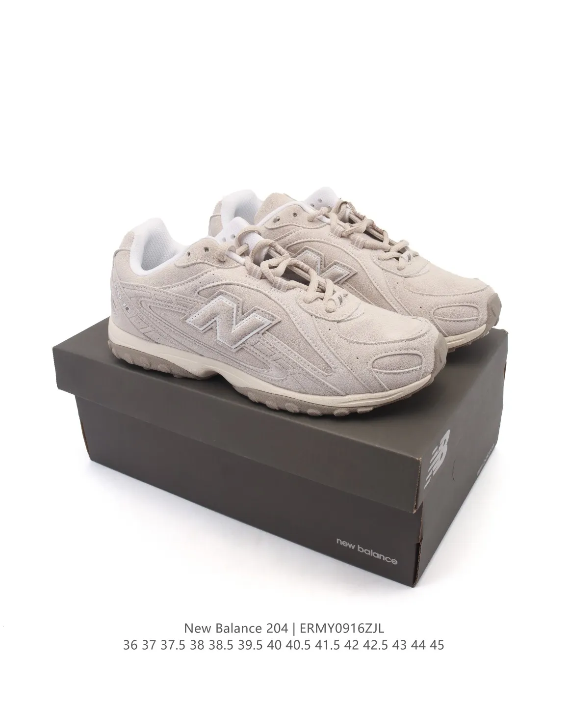 OdorResistant New Balance 204L Beige Retro Sneakers – High Quality NB Replicas & Replica New Balance Shoes 117