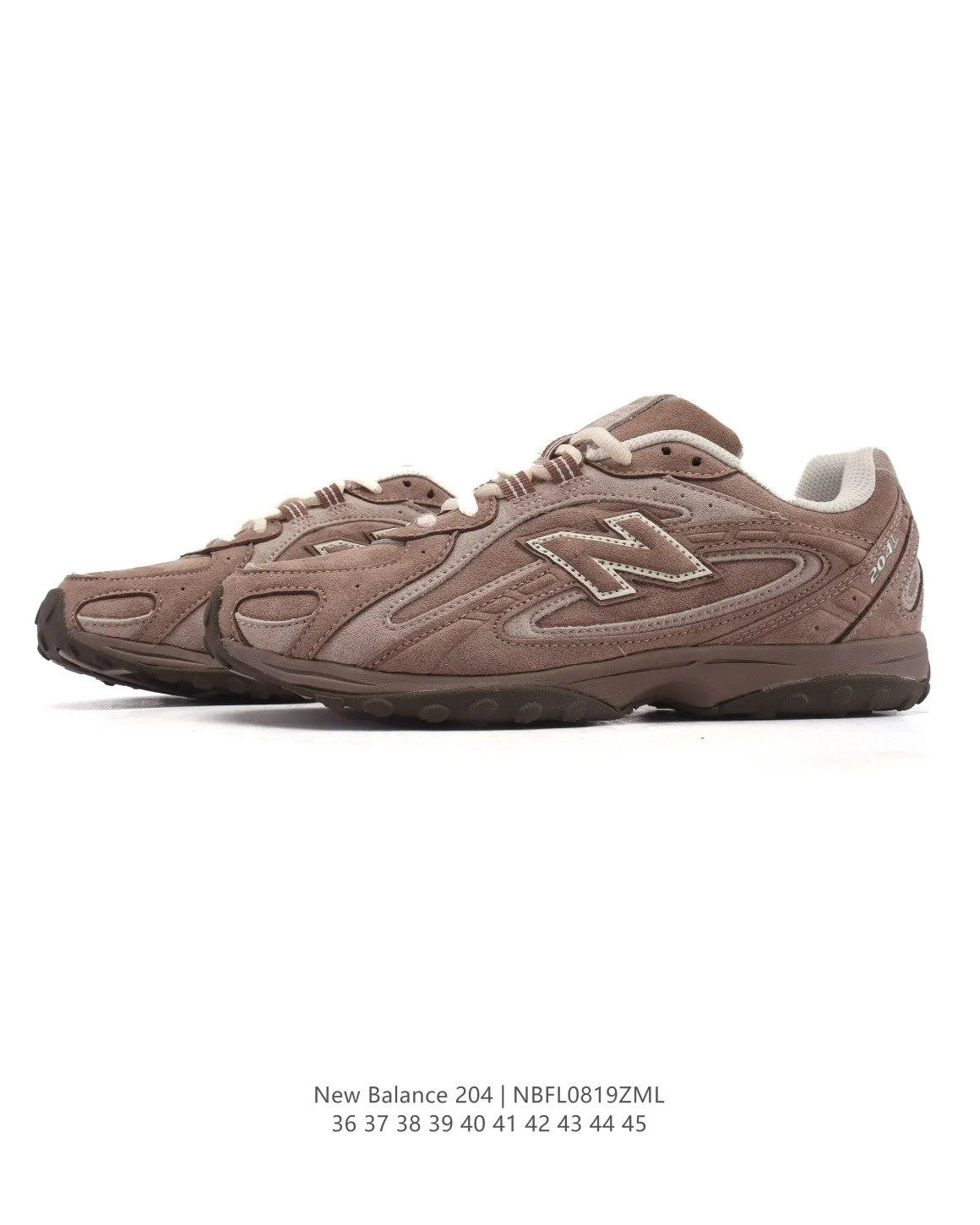 Upgraded New Balance 204L Brown Retro Sneakers – High Quality NB Replicas & Replica New Balance Shoes 140