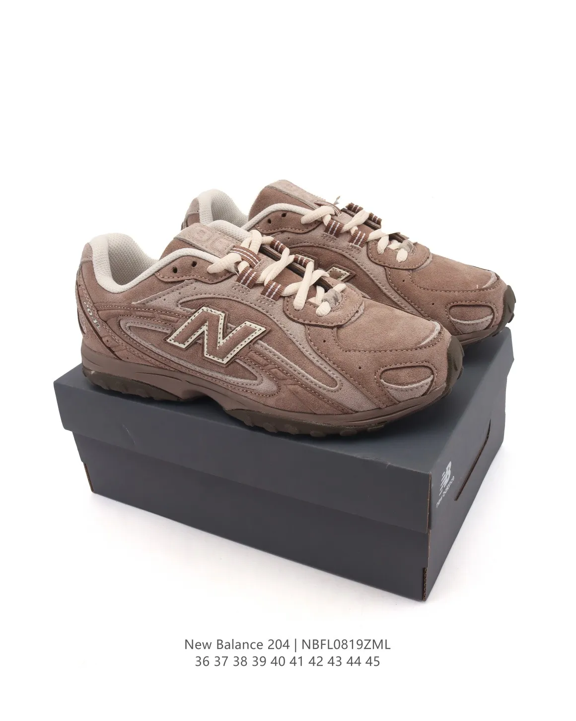 Upgraded New Balance 204L Brown Retro Sneakers – High Quality NB Replicas & Replica New Balance Shoes 140