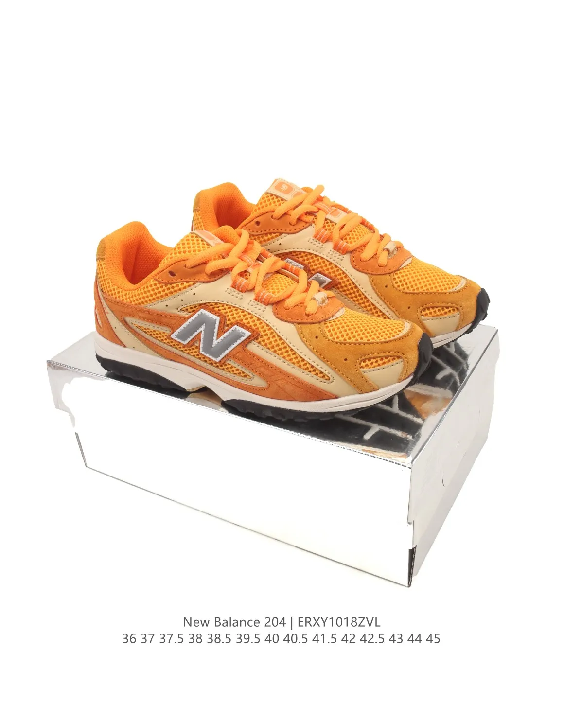 Durable New Balance 204L Orange Mesh Sneakers – High Quality NB Replicas & Replica New Balance Shoes 105