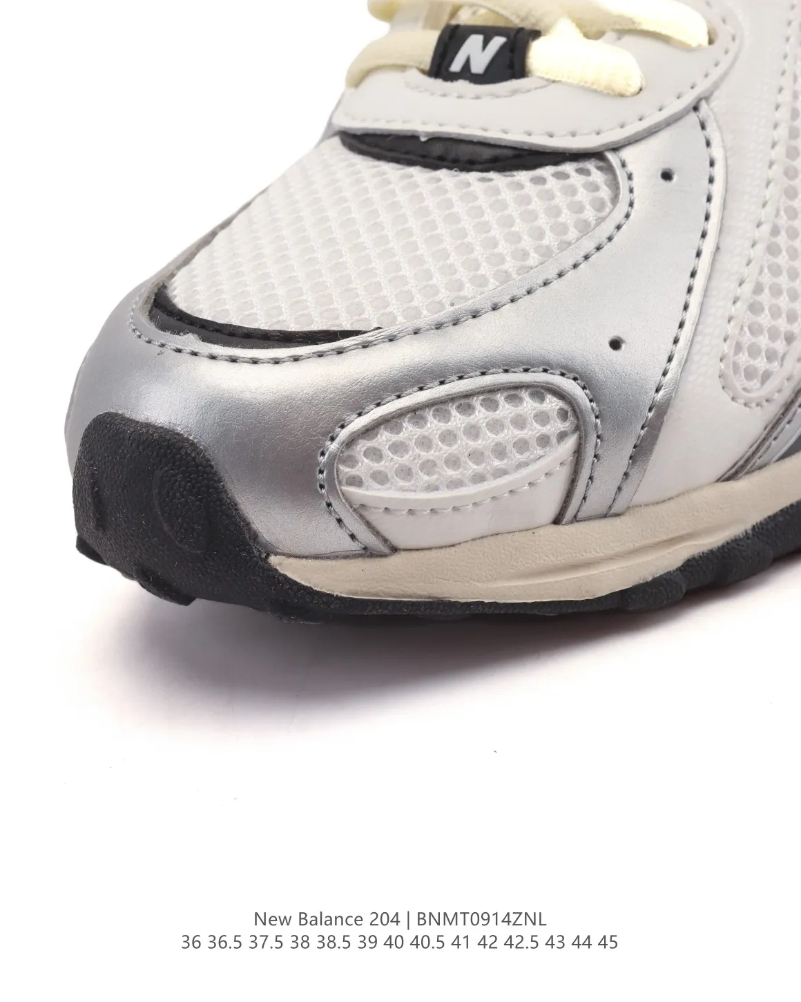 Breathable New Balance 204L Silver Mesh Sneakers – High Quality NB Replicas & Replica New Balance Shoes 123