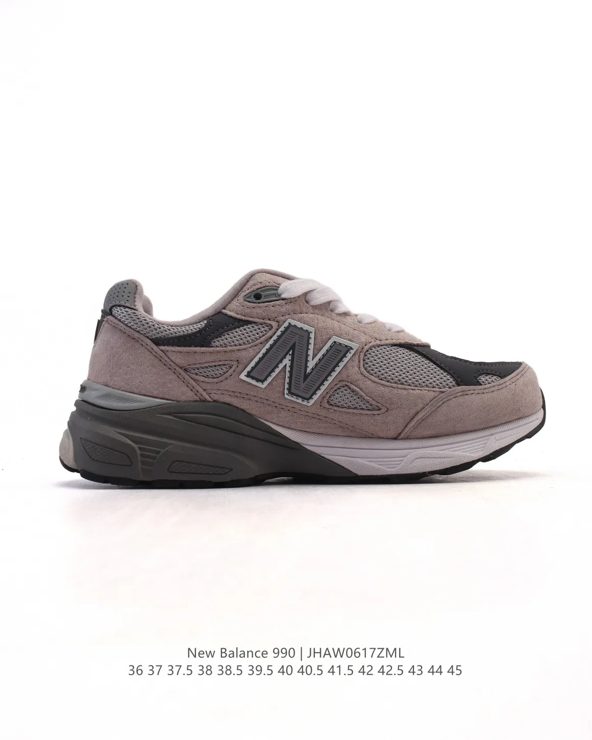 Comfortable New Balance 990v3 Grey  Shoes – Replica New Balance & High Quality NB Replicas 157