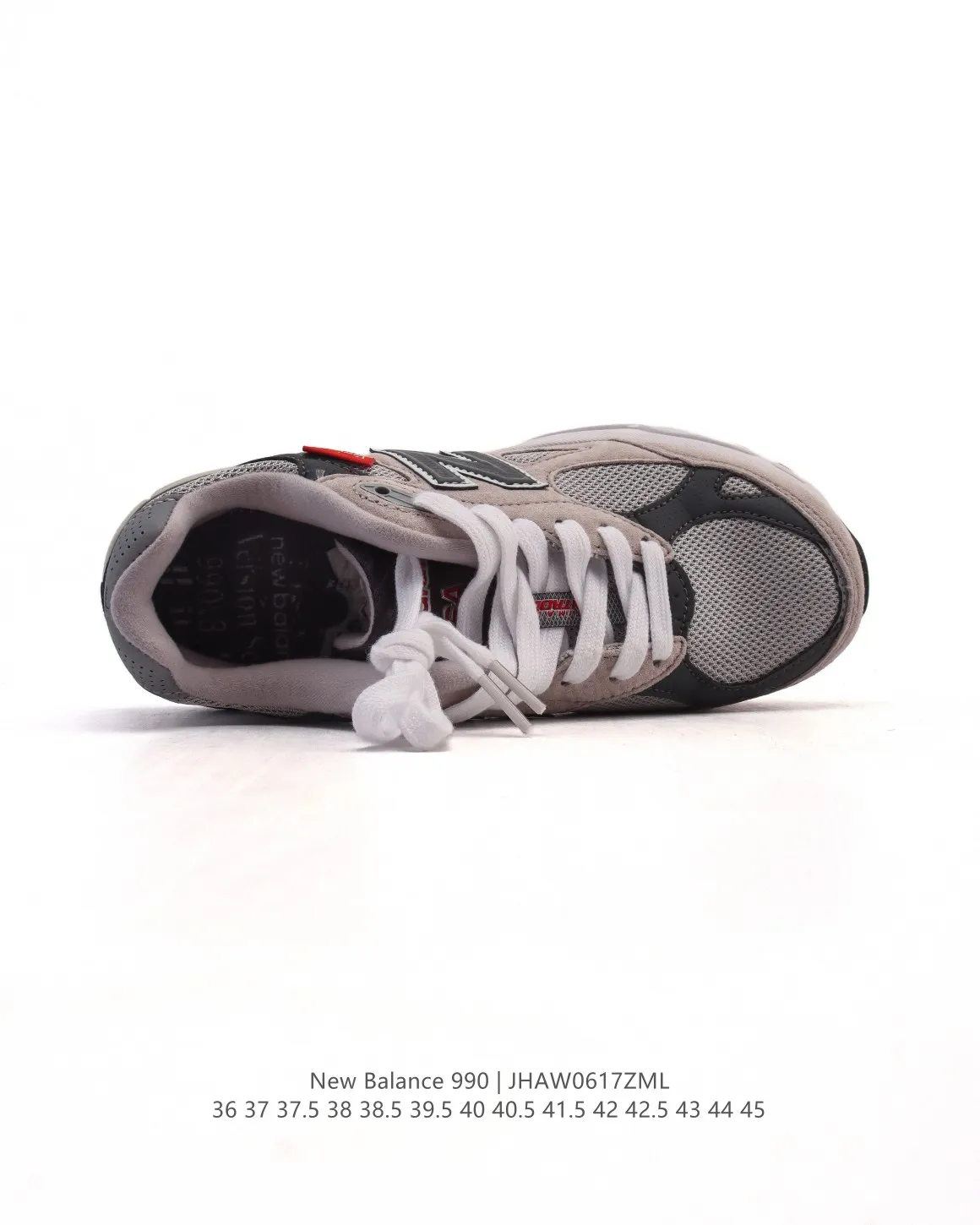 Comfortable New Balance 990v3 Grey  Shoes – Replica New Balance & High Quality NB Replicas 157