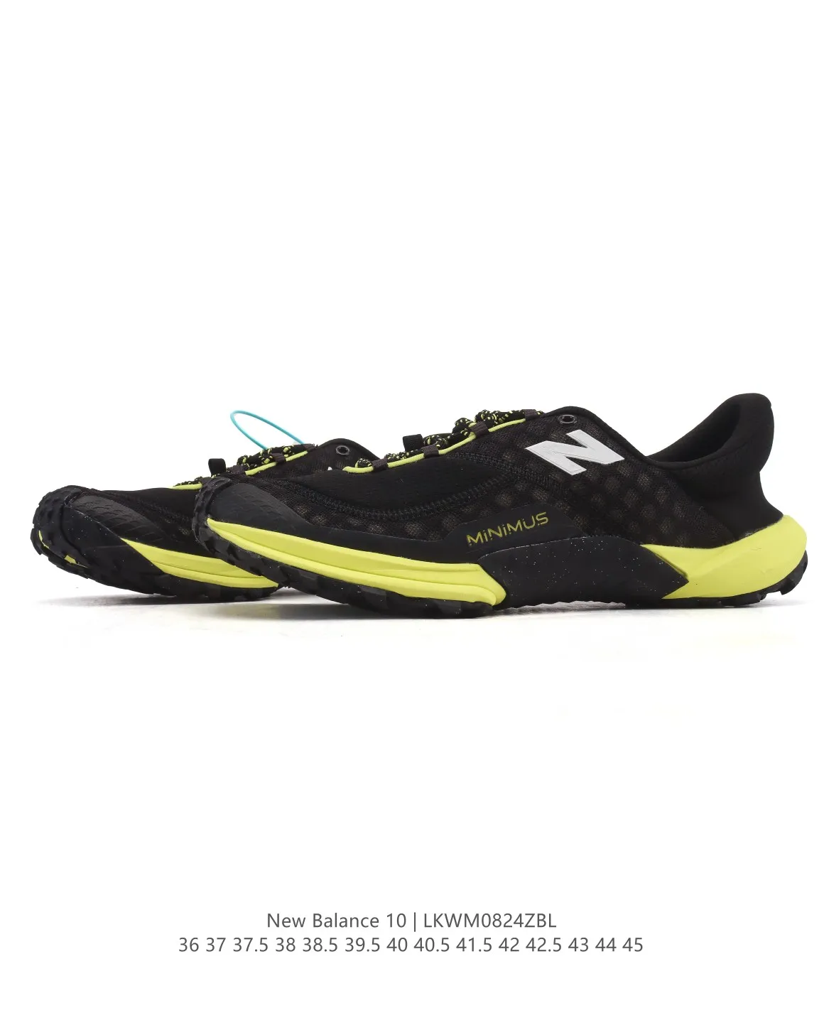 New Balance M10L Minimus Black Yellow Replica Sneakers – High Quality NB Rep Shoes Comfortable 133
