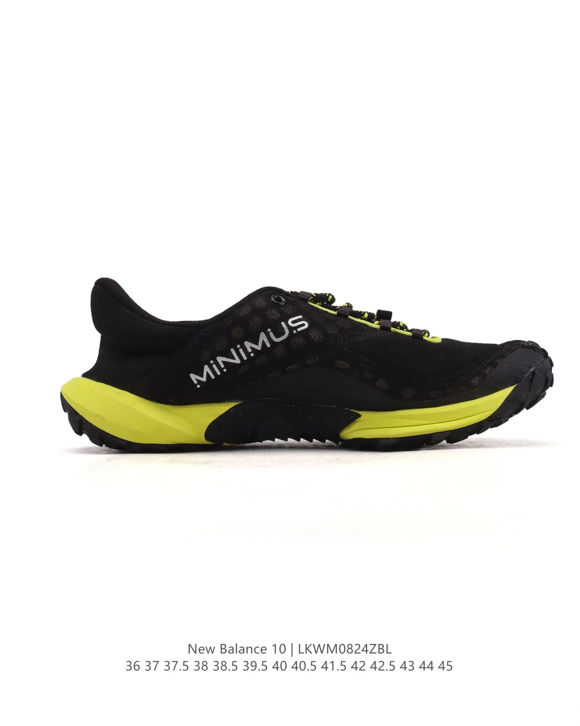 New Balance M10L Minimus Black Yellow Replica Sneakers – High Quality NB Rep Shoes Comfortable 133