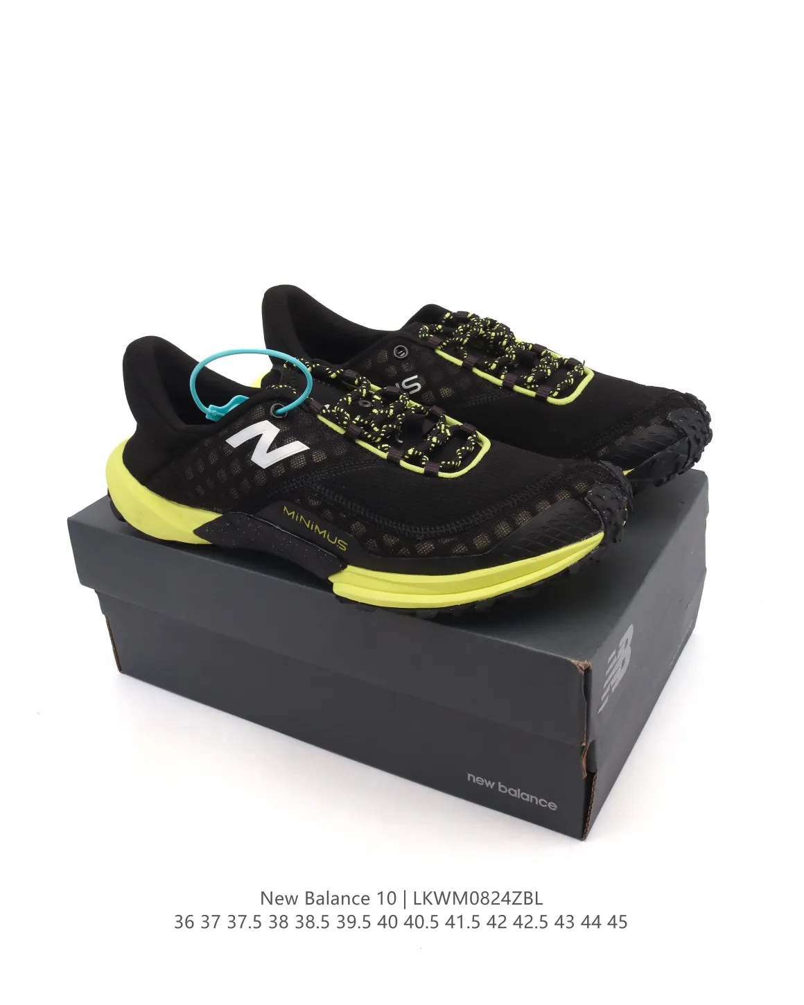New Balance M10L Minimus Black Yellow Replica Sneakers – High Quality NB Rep Shoes Comfortable 133