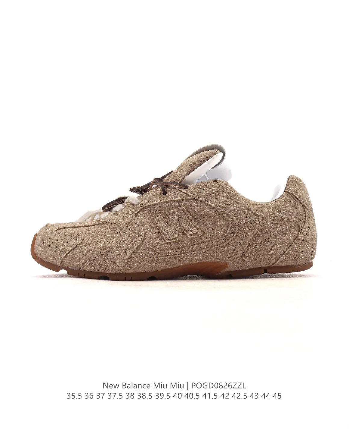 RelaxedFit New Balance Miu Miu 530 SL Beige Replica Sneakers – High Quality NB Rep Shoes 131