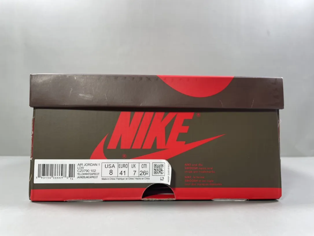 FastDry Nike AJ1 Low Deconstructed – Light Cream White Replica Shoes 1235