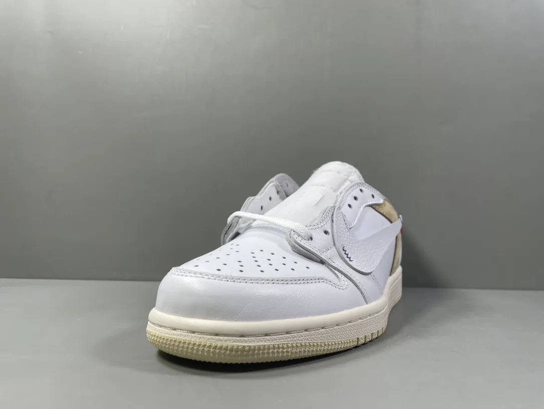 SoftTouch Nike AJ1 Low Deconstructed White – Corporate 260 Pure  Version – Men’s Rep Shoes – Top Quality Best Replica Sneakers 1254