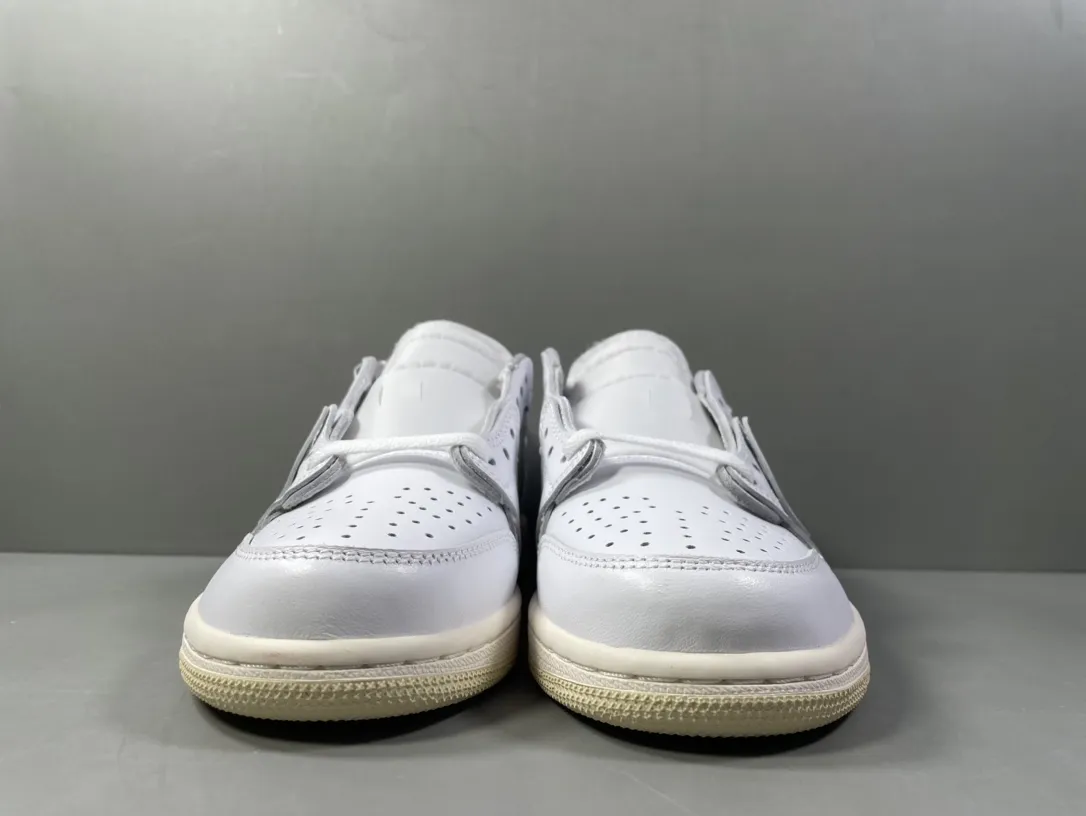 SoftTouch Nike AJ1 Low Deconstructed White – Corporate 260 Pure  Version – Men’s Rep Shoes – Top Quality Best Replica Sneakers 1254