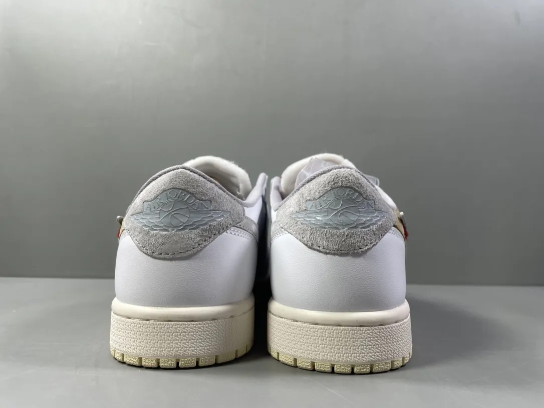 SoftTouch Nike AJ1 Low Deconstructed White – Corporate 260 Pure  Version – Men’s Rep Shoes – Top Quality Best Replica Sneakers 1254